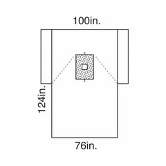 DRAPE, BREAST/CHEST 100"X76"X124" (10/CS)