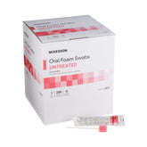 ORAL FOAM SWABSTICK, UNTREATEDBX/CS)