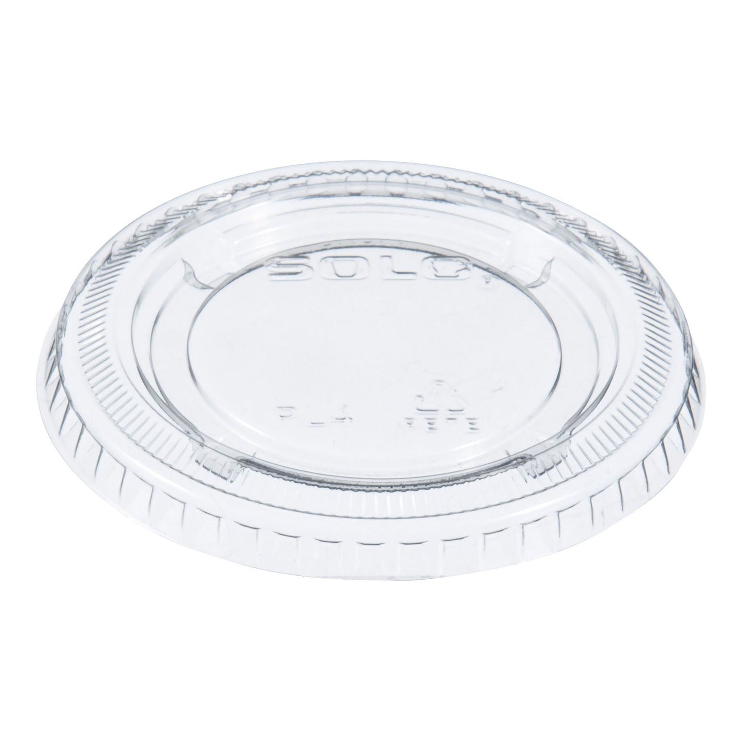 LID, SOUFFLE PRTN PLAS RND W/OSLOT CLR (125/SL 20SL/CS)