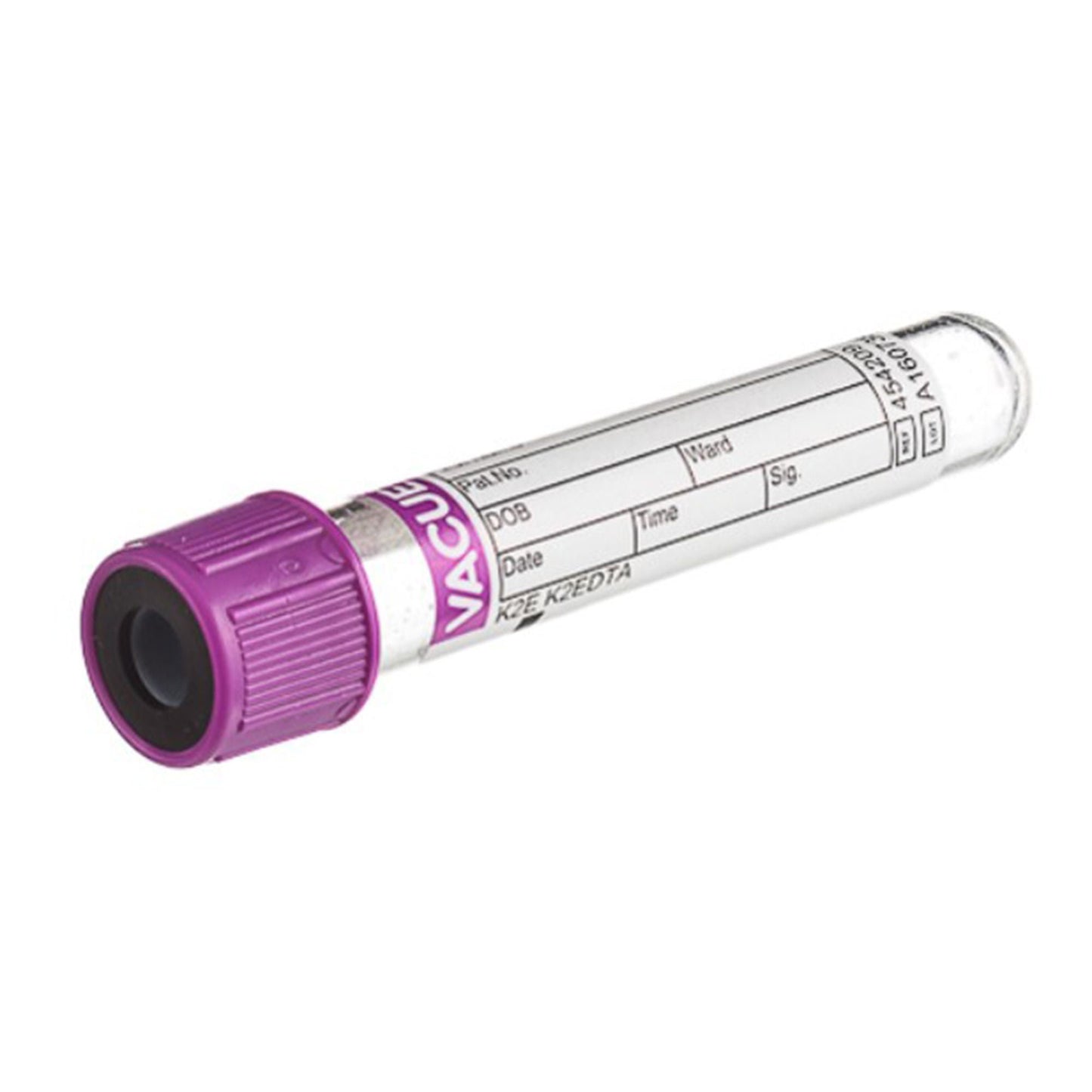 TUBE, BLD COL K2EDTA LAV/BLK 4ML PET VACUETTE (50/PK 24PK/CS