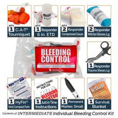KIT, BLEED CNTRL INTERMEDIATE SNGL VAC-SEALED PUBLIC ACCESS