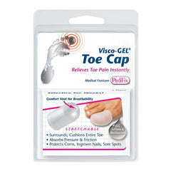 TOE CAP, VISCO-GEL ALL GEL SM/MED (1/PK)