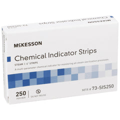 INDICATOR STRIP, STEAM SHORT CLASS 4 4" (250/BX 10BX/CS)