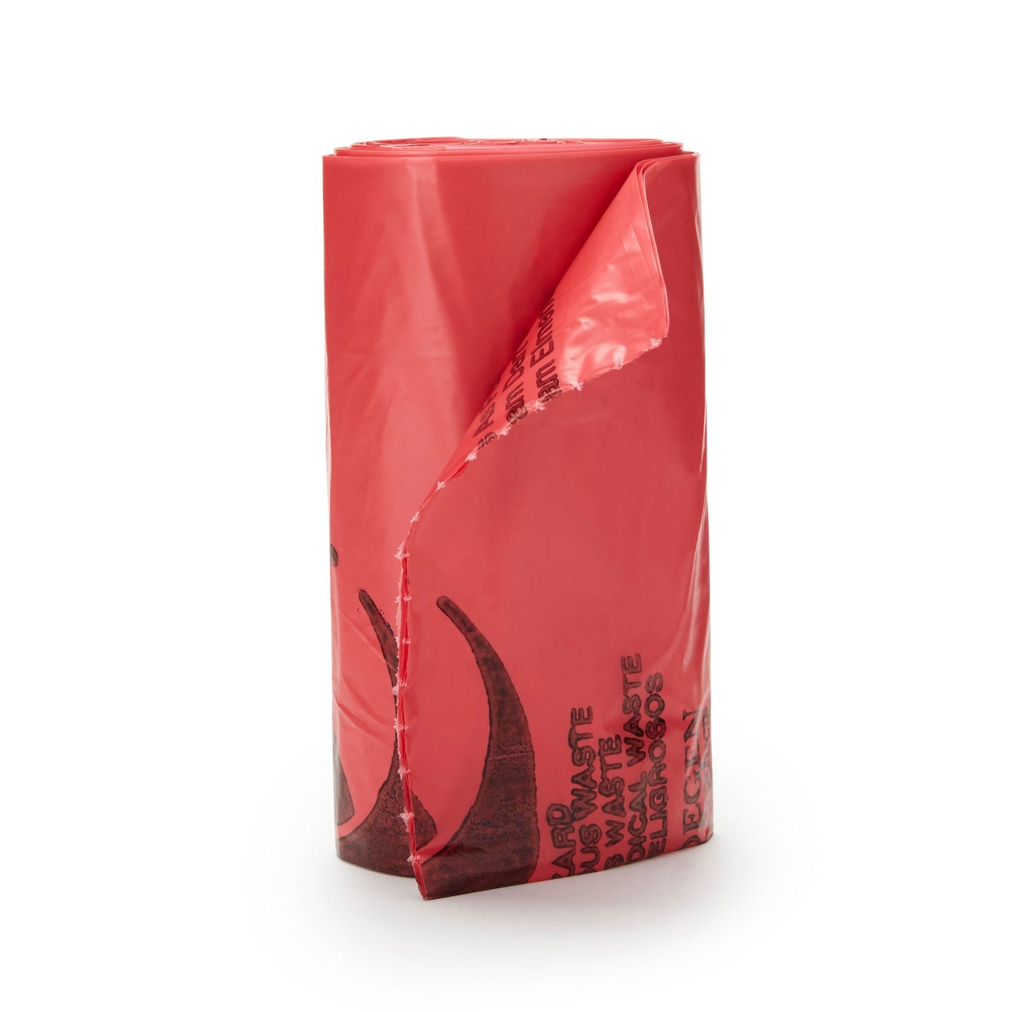 BAG, BIOHAZ SL RED STAR 24X24 1.25MIL (250/CS)
