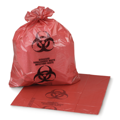 BAG, BIOHAZ HD GSET SL RED 23X17X46 40-45GL (150/CS)