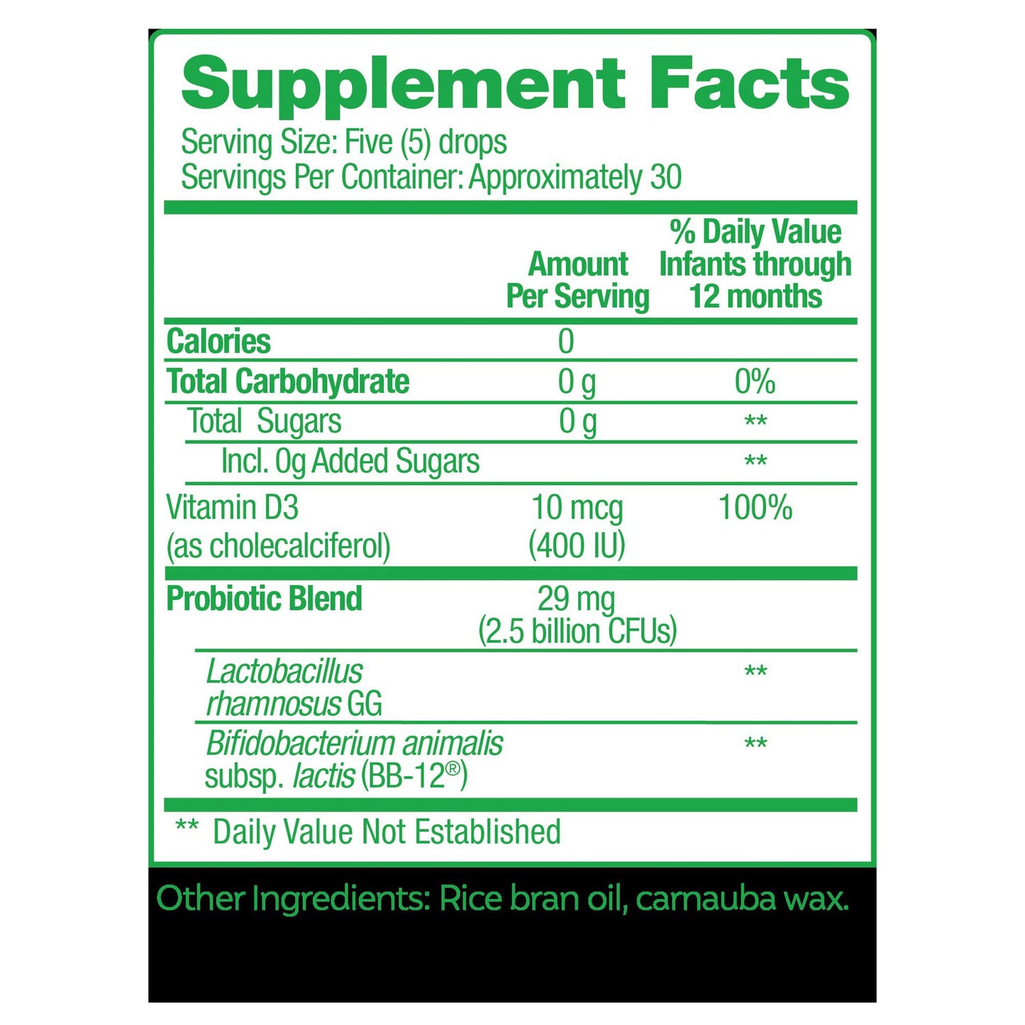 SUPPLEMENT, DRPS CULTURELLE BABY IMMUNE+DIGESTIVE .3OZ (24BX