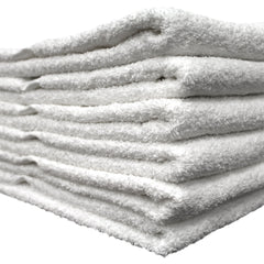 TOWEL, BATH FOUNDATIONS RUSBL WHT 20"X40" 5.5LB (25DZ/CS)