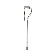 CANE, OFFSET ALUM SILVER (6/CS)