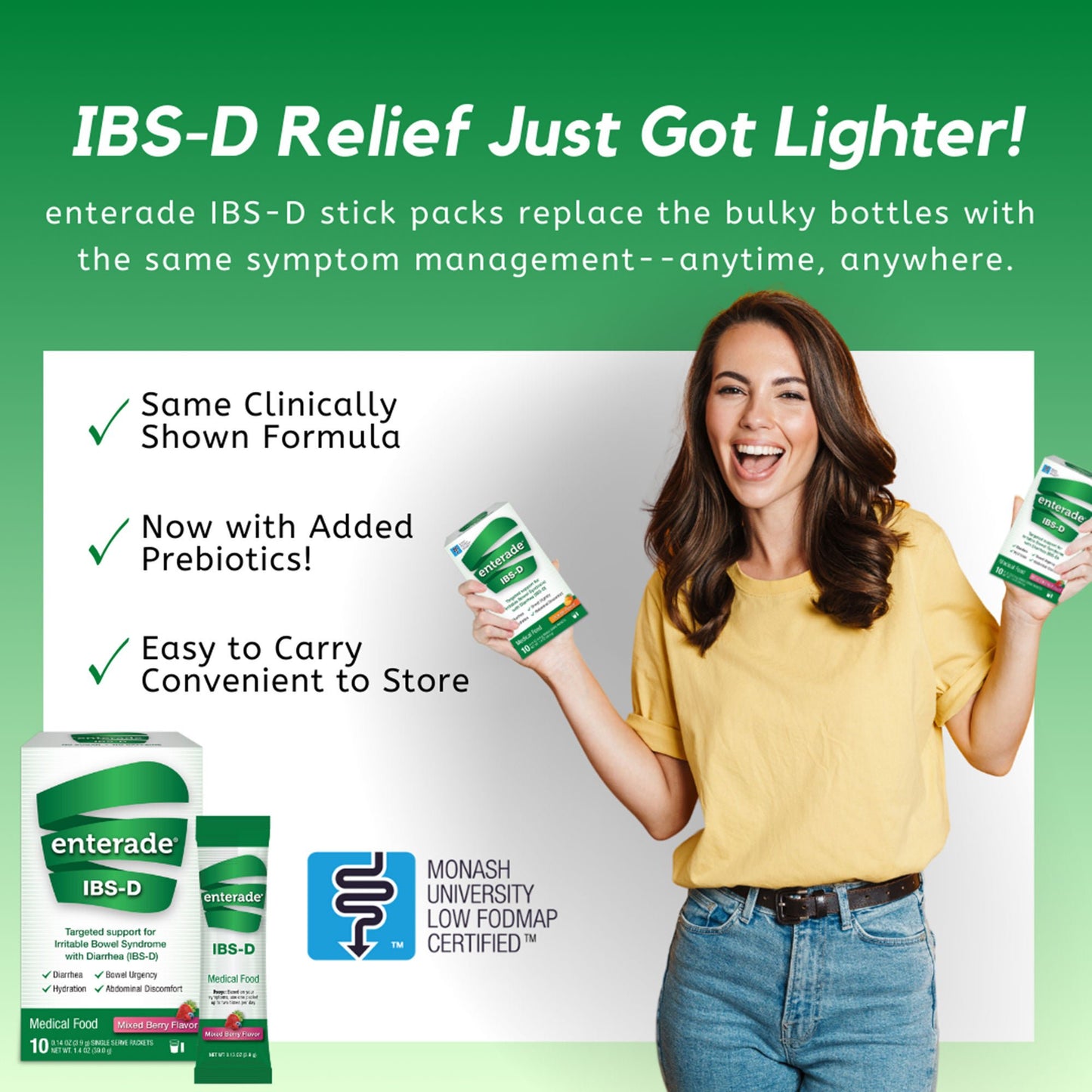 SUPPLEMENT, PDR IBS-D MIXED BERRY 30 SNGL PKTS (8SL/CS)