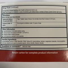 SINUS RELIEF, TAB 10MG (100/BX24BX/CS)