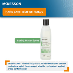 SANITIZER, HAND ALOE 8OZ (48/CS)