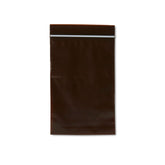 BAG, ZIPPER AMBER 4X6 (100/PK)
