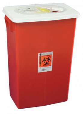 CONTAINER, SHARPS RED 18GL BIOMAX PG2 (5/CS)