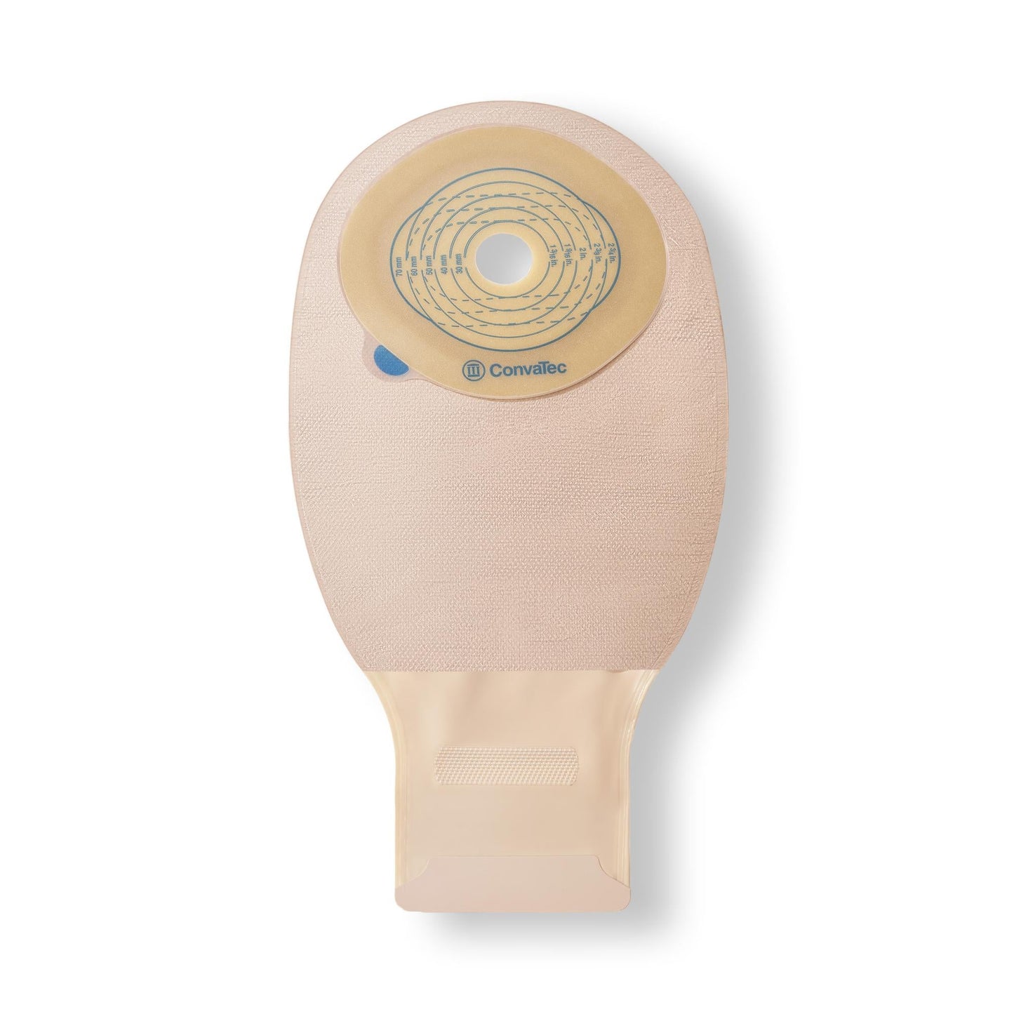 POUCH, OST ESTEEM 1PC DRAIN CUT TO FIT STD 12" 20-70MM (10/B