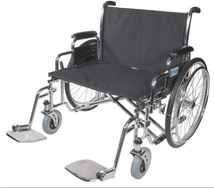 WHEELCHAIR, SENTRA EC HD 2XLG 30" DTCHBL FULL ARM D/S