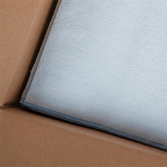 SHEET, DRAPE TISSUE/POLY BLU 40X48 (100/CS)