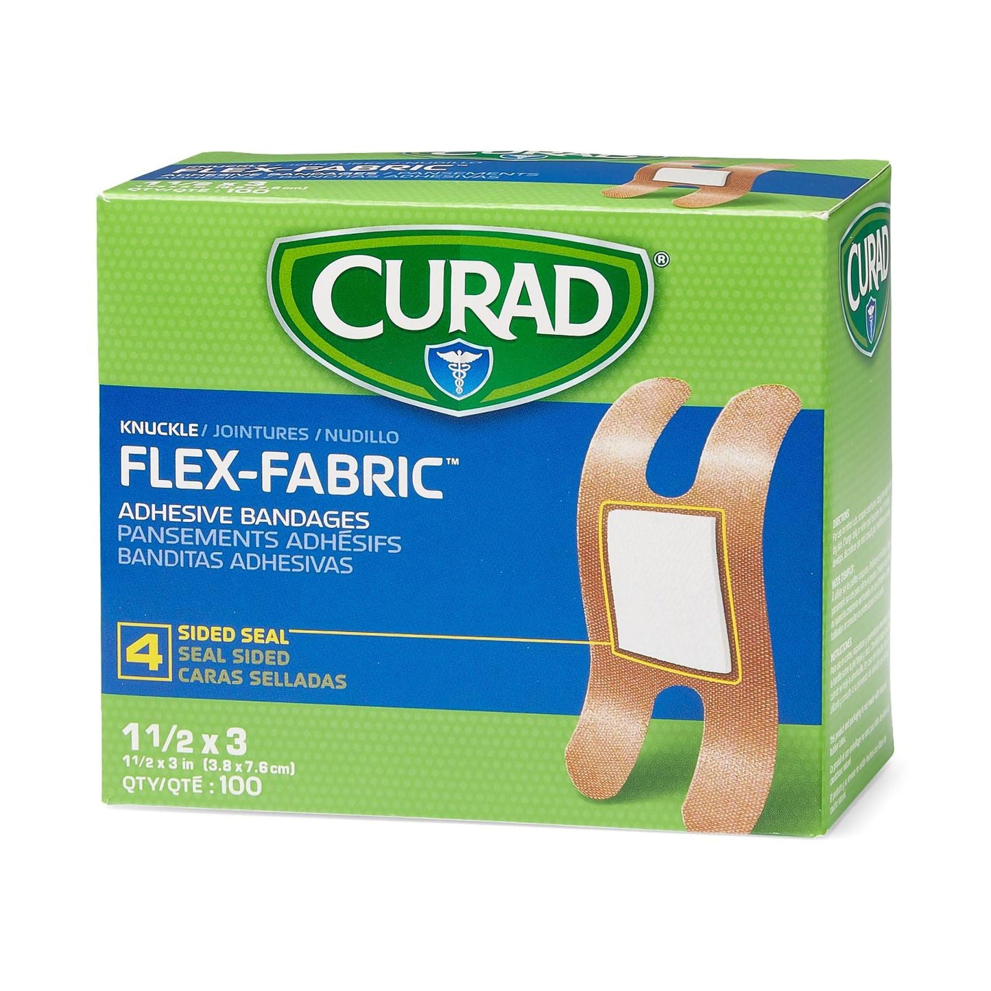 BANDAGE, KNUCKLE ADHSV LF (100/BX 12BX/CS)