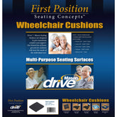 CUSHION, WHEELCHAIR GEL2 16"X16"X2" (4/CS)