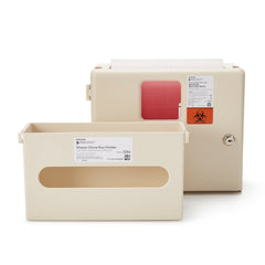 CABINET, SHARPS W/GLOVE HOLDER