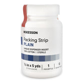 PACKING STRIP, NASAL PLAIN STRLF 1/2"X5YDS (12/CS)