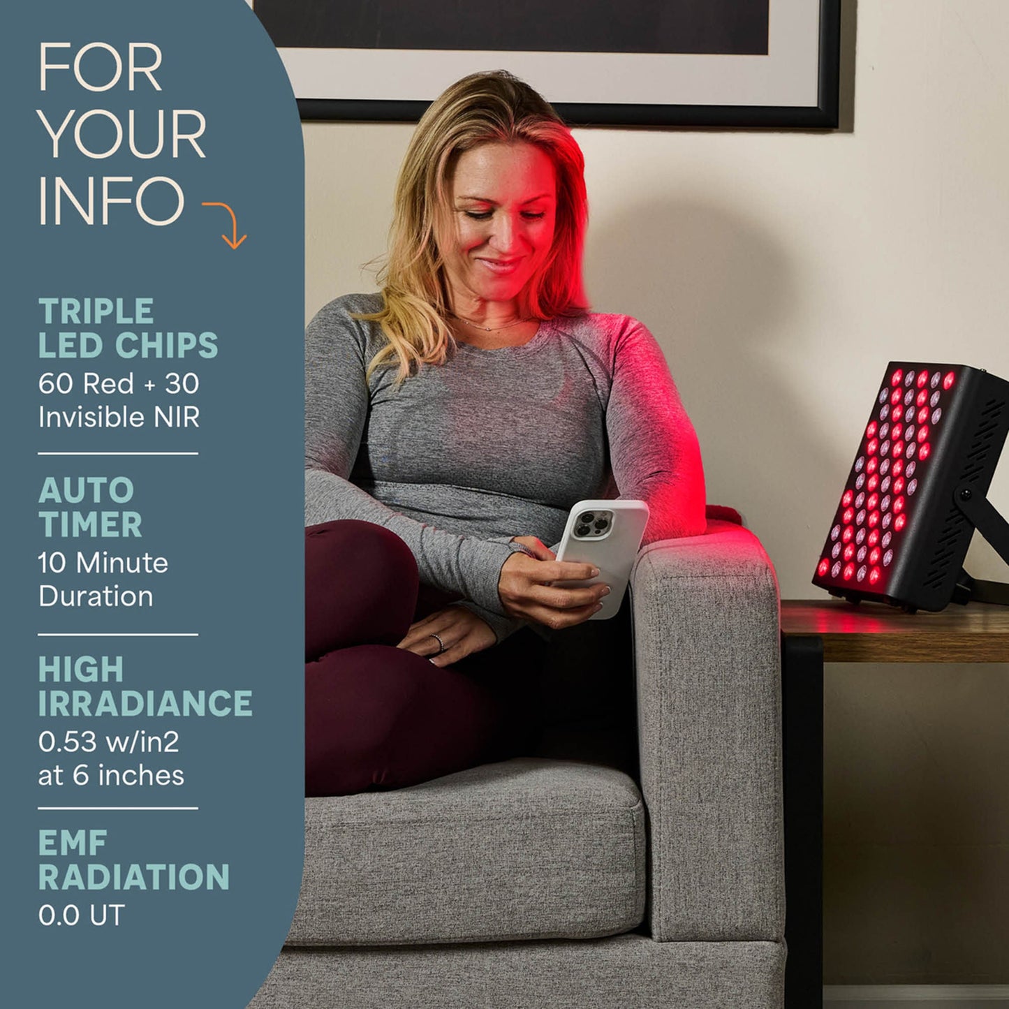 THERAPY, LIGHT BIOHEAL INFRARED