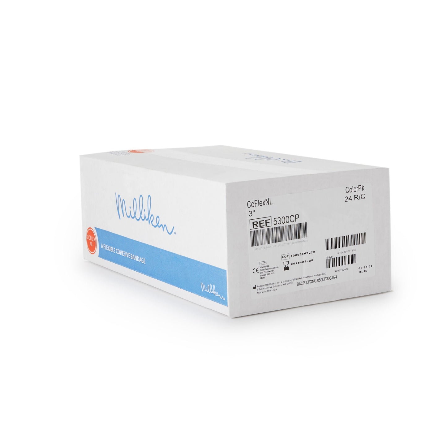 BANDAGE, CO-FLEX N/LTX CP 3"X5YDS (24/CS)