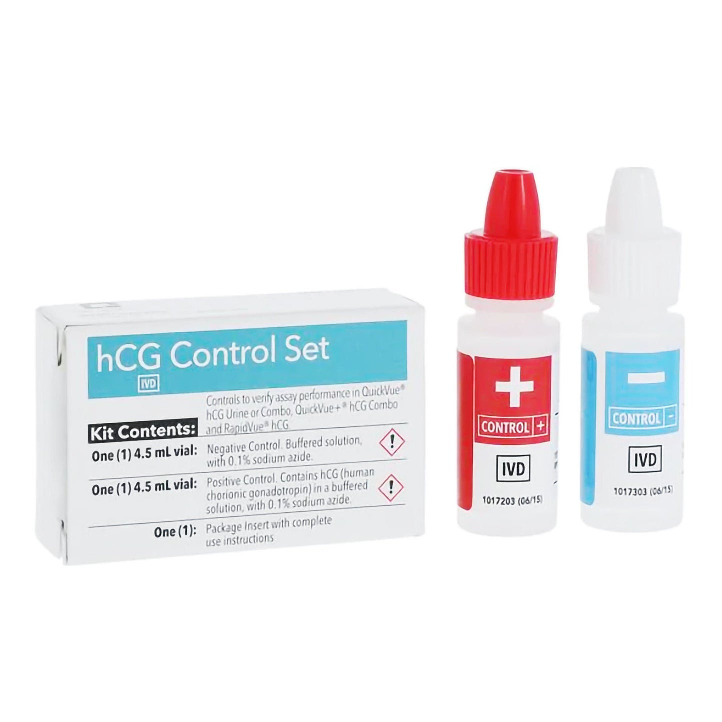 CONTROL, HCG QUICKVUE POSITIVE& NEGATIVE