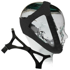 STRAP, CHIN ADJ BLK LG