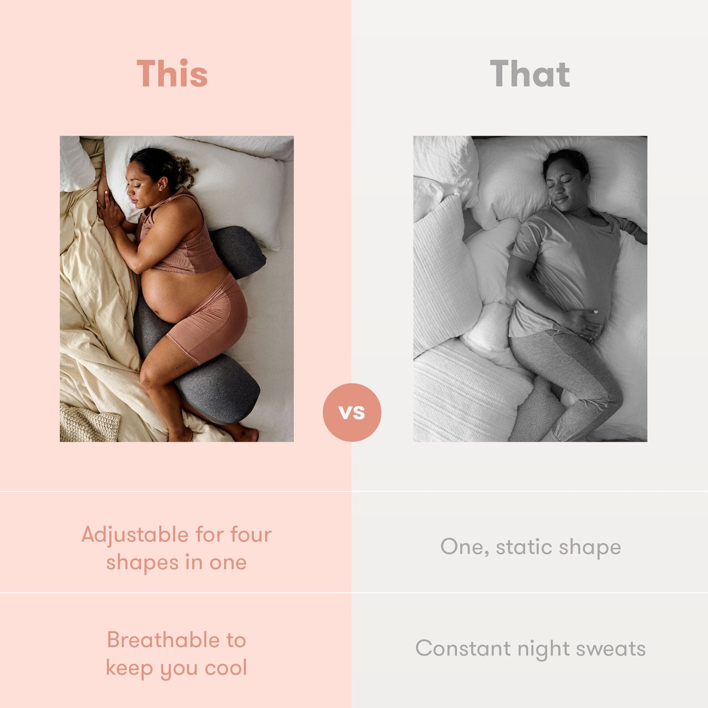 PILLOW, PREGNANCY RELIEF