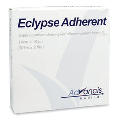 DRESSING, WOUND ECLYPSE ADH SUPER ABSRB 3.9X3.9 (10/BX)