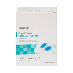 HEEL CUP, SILICONE SM/MED (1PR/BX 6BX/CS)