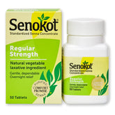 SENOKOT, TAB 8.6MG (50/BT)
