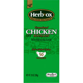 BROTH, CHICKEN BOUILLON GLUTENFREE HERBOX (50/BX 6BX/CS)