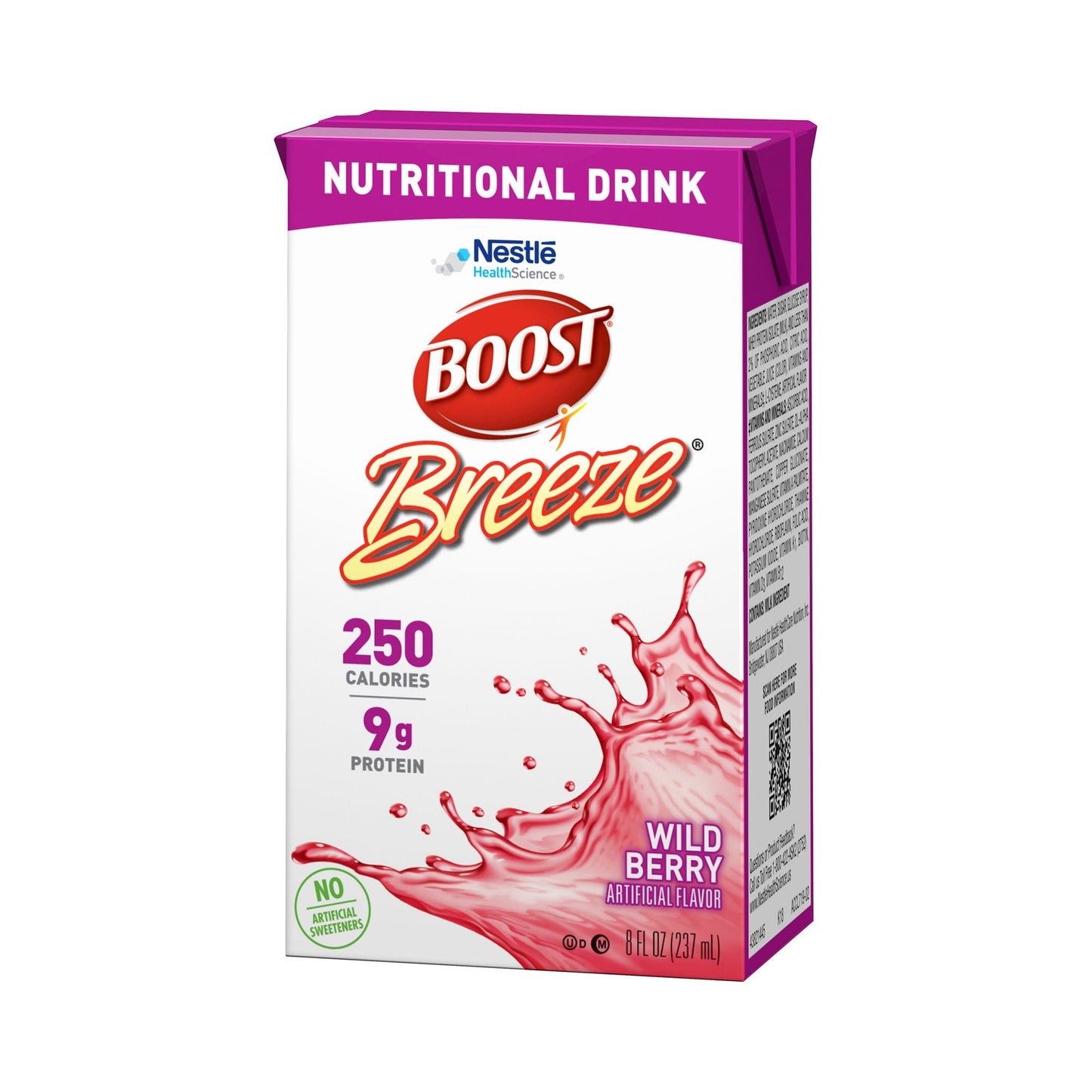 BOOST BREEZE, WILD BERRY 8OZ (24/CS)