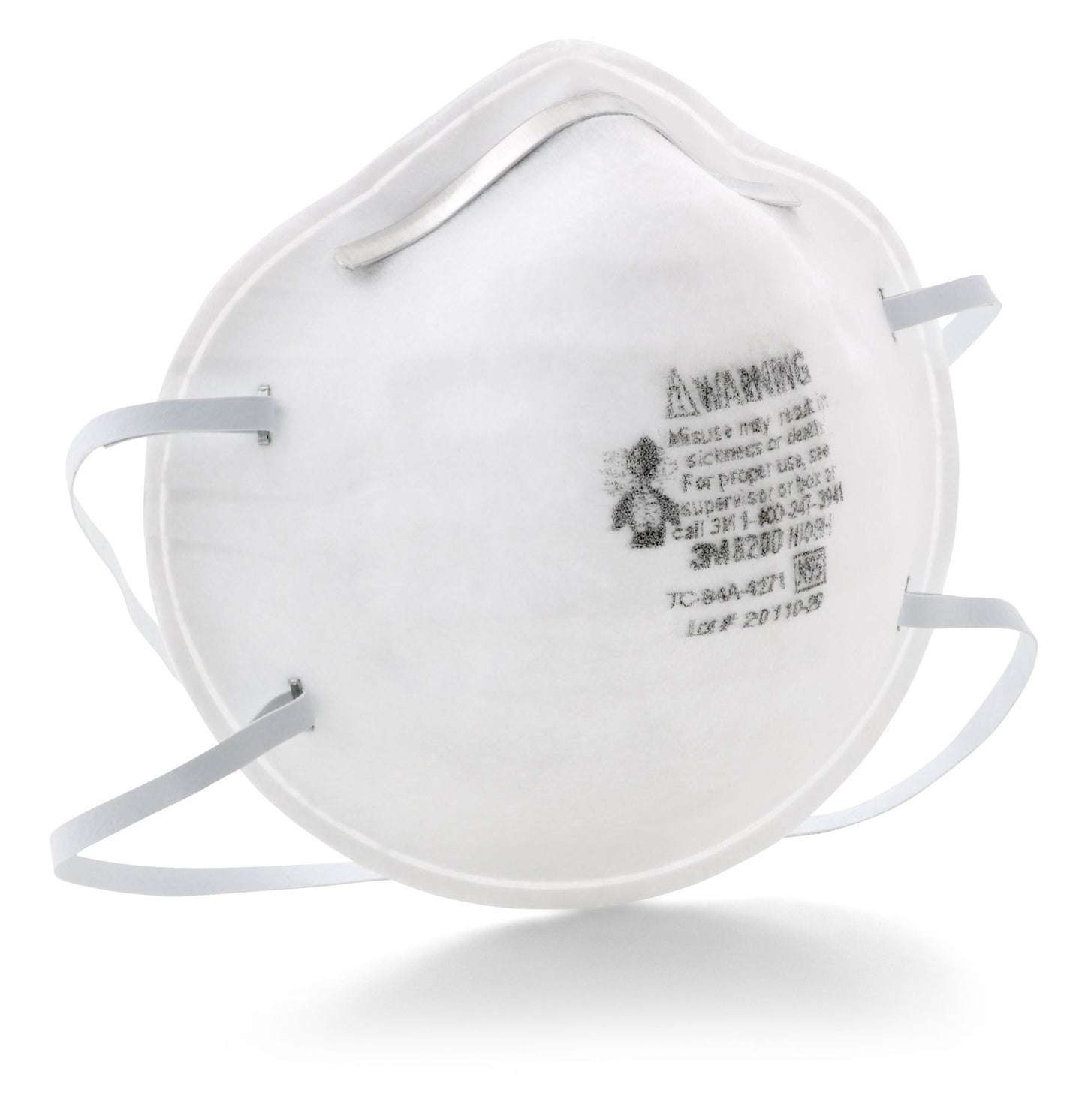 MASK, RESPIRATOR-DISP N95-INDUST ONESZ (20/BX 8BX/CS)