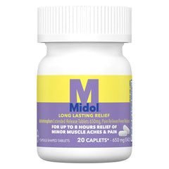 MIDOL, CAP LONG LASTING 650MG (20/BT)