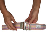 BELT, GAIT W/NICKEL BUCKLE PASTEL 72" POSEY