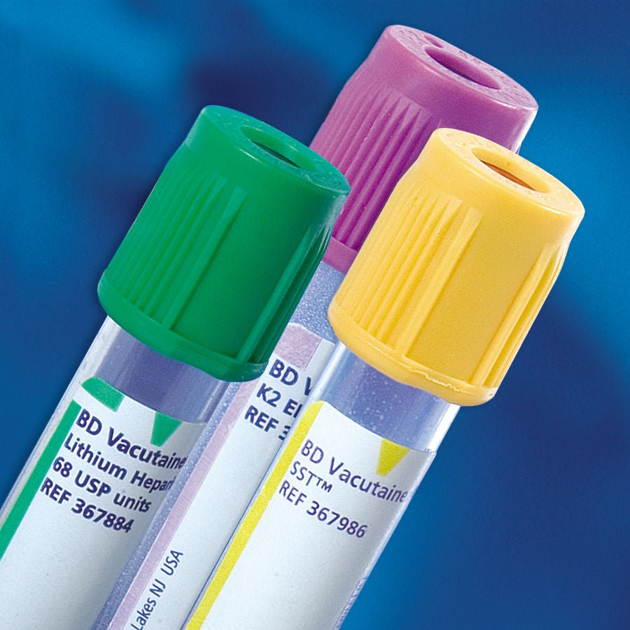 TUBE, BLD COL LIHEP GRN 2ML PLAS VACUTAINER (100/BX 10BX/CS)
