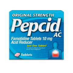 PEPCID AC, TAB REG STRENGTH 10MG (30/BX 36BX/CS)