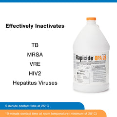 DISINFECTANT, ENDOSCOPE REPROCIDE HI LVL (4GL/CS)