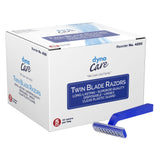 RAZOR, TWIN BLADE DISP (50/BX 6BX/CS)