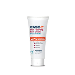 CREAM, FOOT DIABETICS EASE-Z PAIN RELIEVING TU 3OZ (12/CS)
