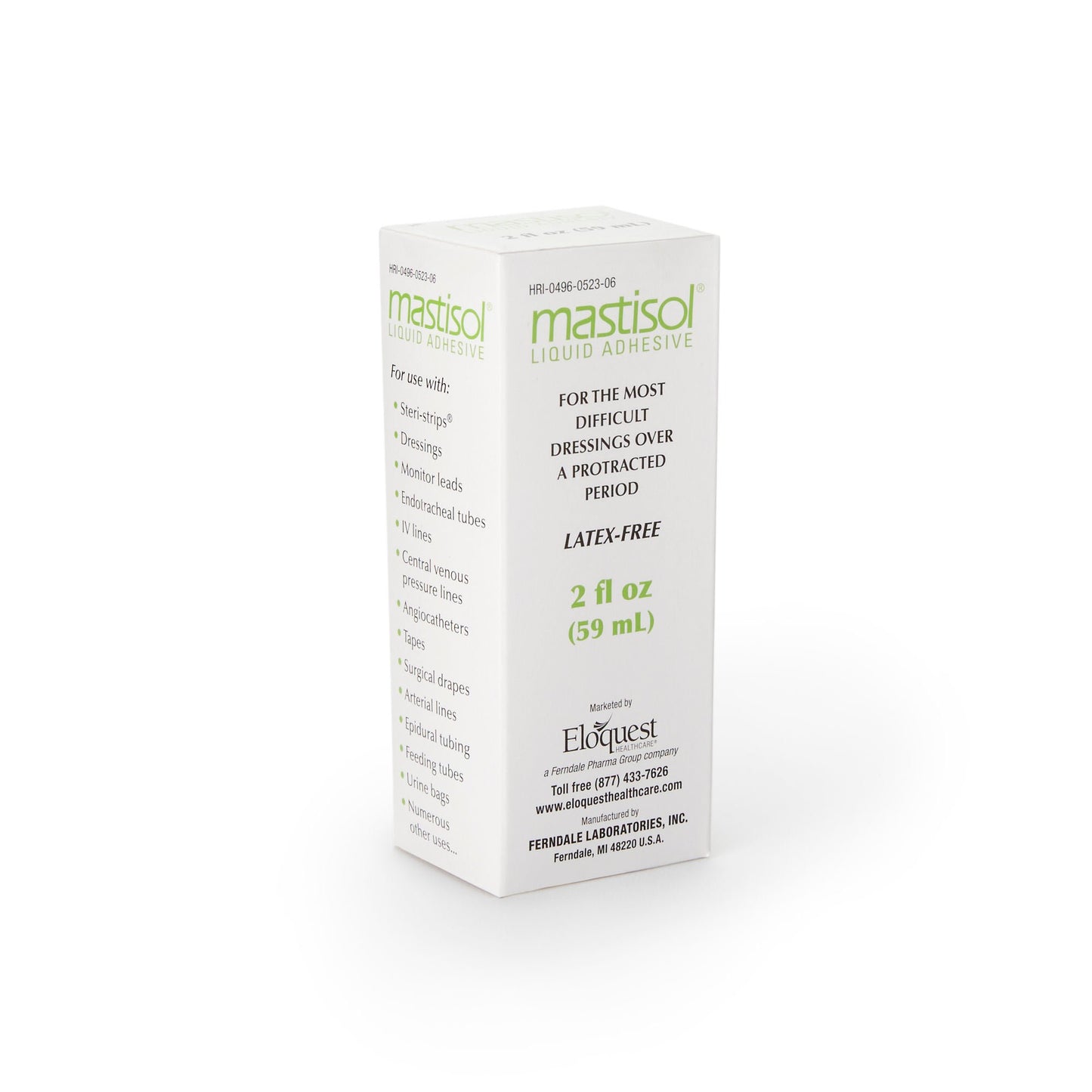 BANDAGE, LIQ ADH MASTISOL 2OZ (12/BX)