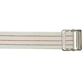 BELT, GAIT BARIATRIC W/METAL BUKLE WHT 72"