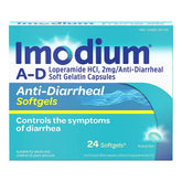 IMODIUM A-D, CAP SGEL ANTI-DIARRHEAL 2MG (24/BX)