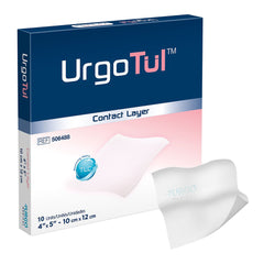 DRESSING, WOUND URGOTUL CONTACT LAYER 4"X5" (10/BX)
