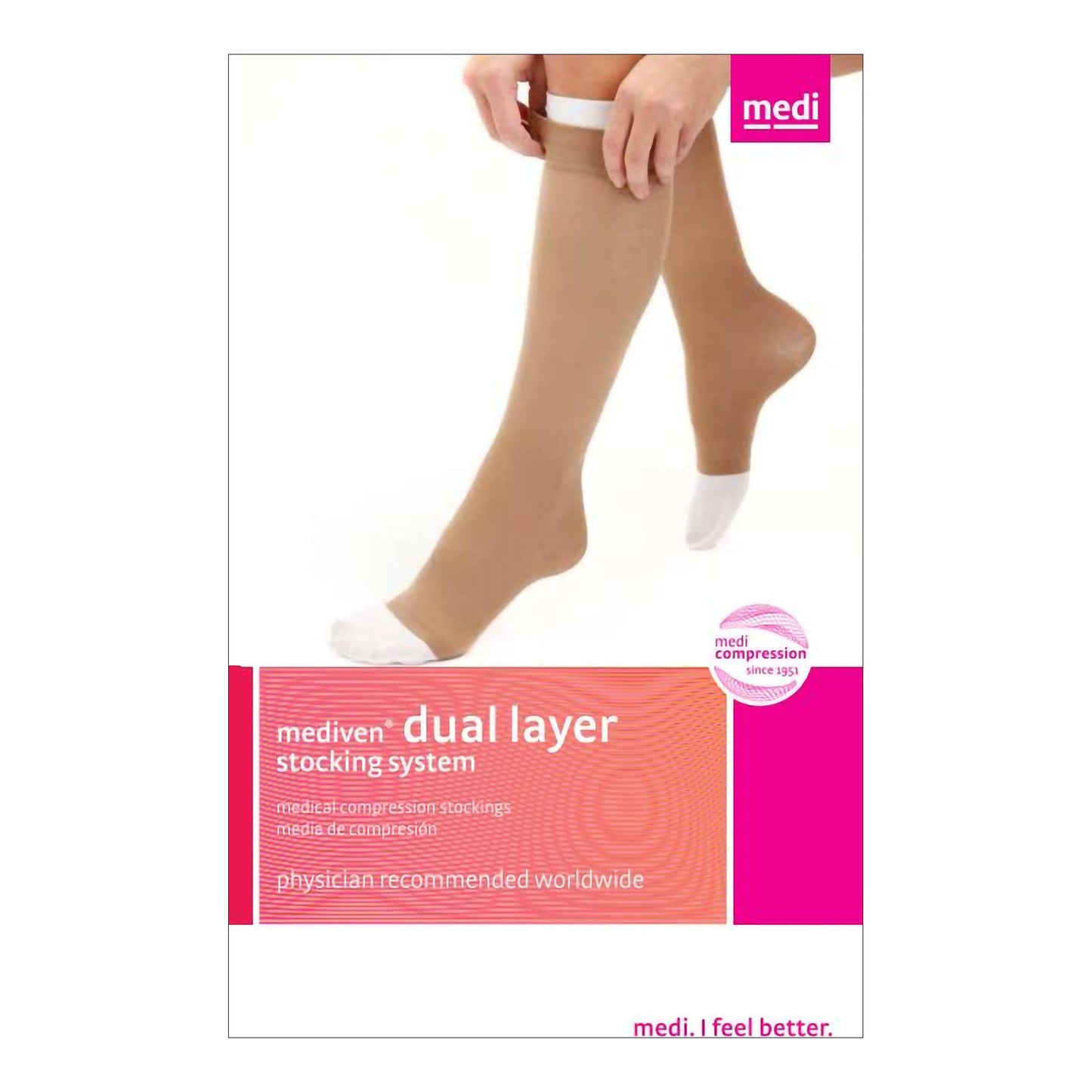 STOCKING, COMPRESSION DUAL LAYER CALF BGE XLG 30-40MMHG