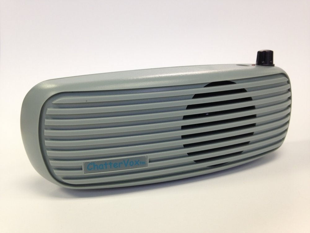 AMPLIFIER, VOICE CHATTERVOX W/BATT CHARGER BOLT CARRY CASE