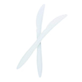 KNIFE, PLASTIC MED WGHT WHT 6.5" (1000/CS)