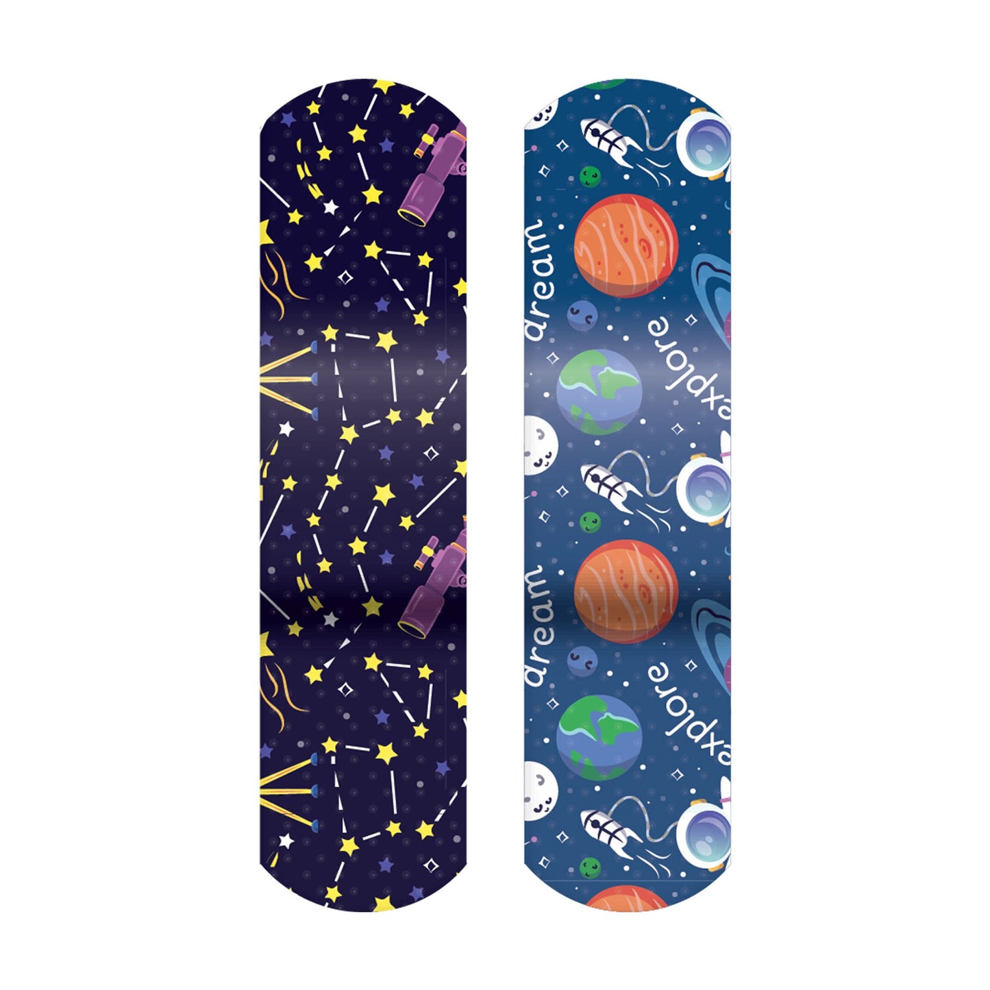 BANDAGE, ADH PLANT & STARS 3/4"X3" (100/BX 12BX/CS)